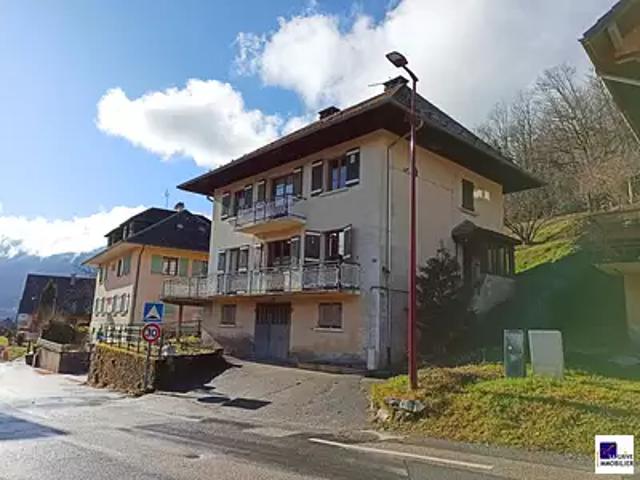 Saint Georges d'Hurtières 73220 Achat / Vente maison 6 pièces t6 terrasse parking
