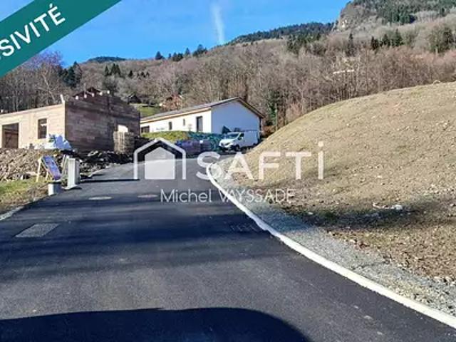 Saint Georges d'Hurtières 73220 Achat / Vente terrain