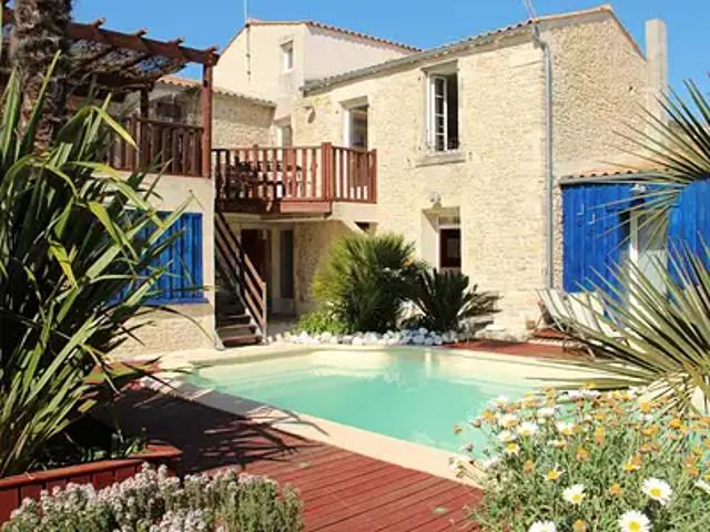 Saint Georges d'Oléron 17190 Achat / Vente maison 3 pièces t3 piscine terrasse