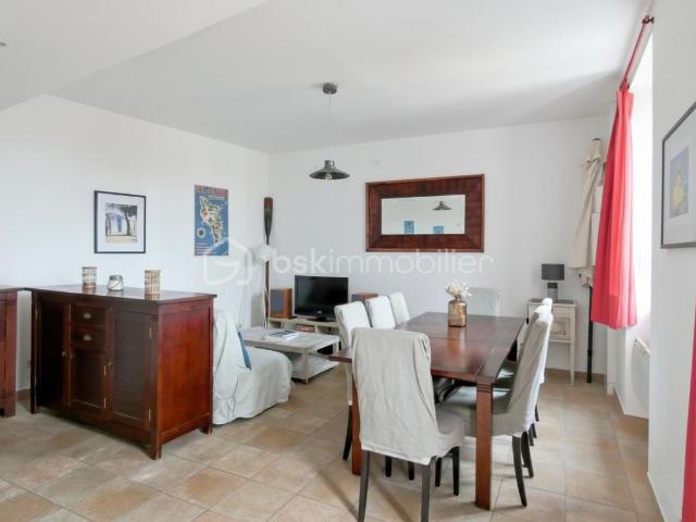 Saint Georges d'Oléron – T3 duplex avec piscine au cœur du bourg