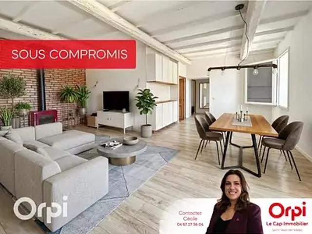 Saint Georges d'Orques 34680 Achat / Vente appartement 4 pièces t4 terrasse cave