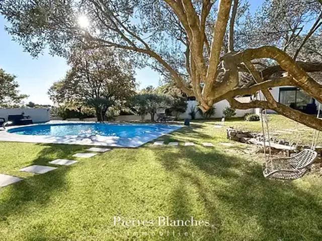 Saint Georges d'Orques 34680 Achat / Vente maison 6 pièces t6 au dernier étage piscine