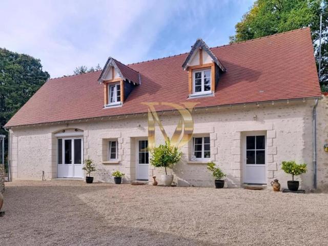Saint Georges sur Cher – Longère Authentique & Contemporaine