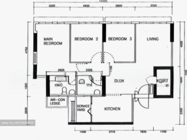 Saint George's Towers Kallang/Whampoa, HDB 4 Rooms