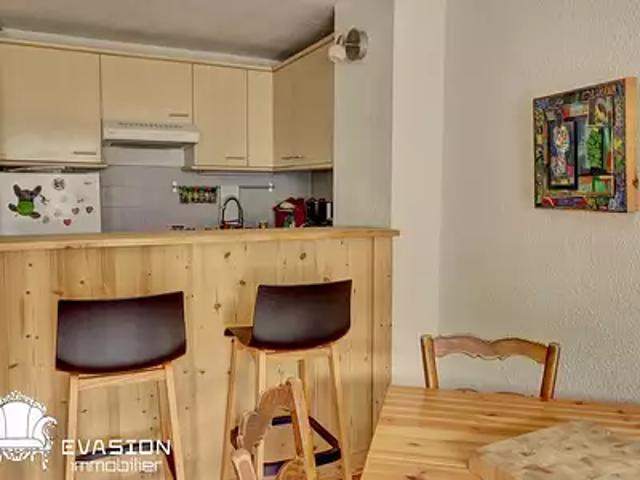 Saint Gervais les Bains 74170 Achat / Vente appartement 3 pièces t3 au dernier étage parking
