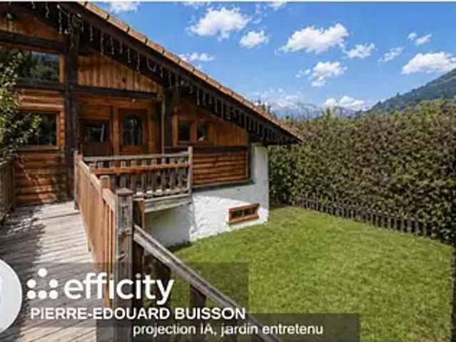Saint Gervais les Bains 74170 Achat / Vente appartement 3 pièces t3 jardin terrasse