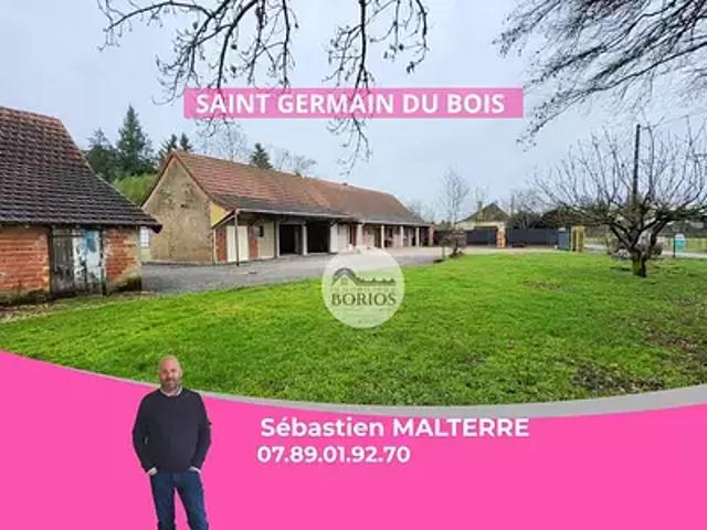 Saint Germain du Bois 71330 Achat / Vente maison 5 pièces t5