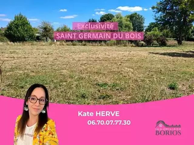 Saint Germain du Bois 71330 Achat / Vente terrain