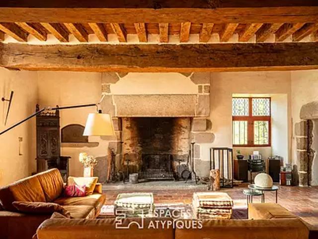 Saint Germain de Coulamer 53700 Achat / Vente maison 12 pièces t12 au dernier étage