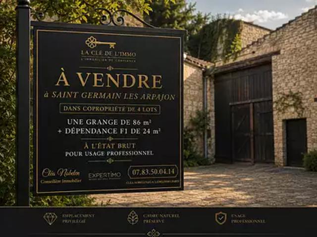 Saint Germain lès Arpajon 91180 Achat / Vente maison 2 pièces t2