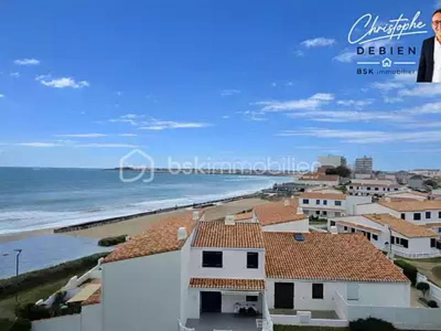 Saint Gilles Croix de Vie 85800 Achat / Vente appartement 3 pièces t3 au dernier étage cave