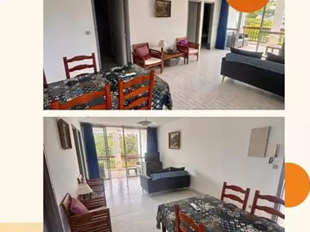 Saint Gilles les Bains 97434 Location appartement 3 pièces t3 au dernier étage