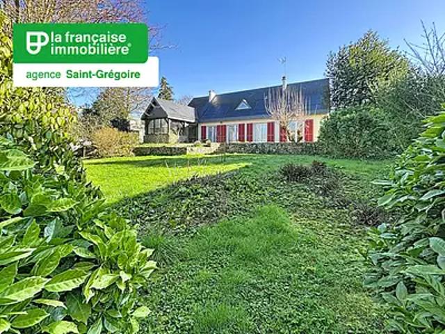 Saint Grégoire 35760 Achat / Vente maison 6 pièces t6 terrasse cave