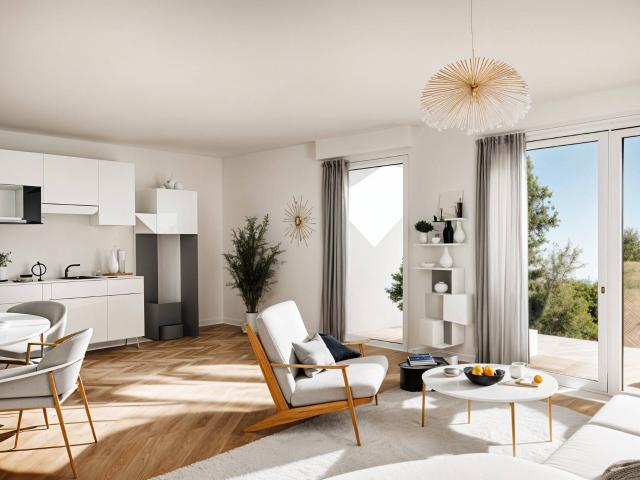 Saint Grégoire quartier Champ Daguet proche centre 2 à 5 pièces, 50 à 104 m²
