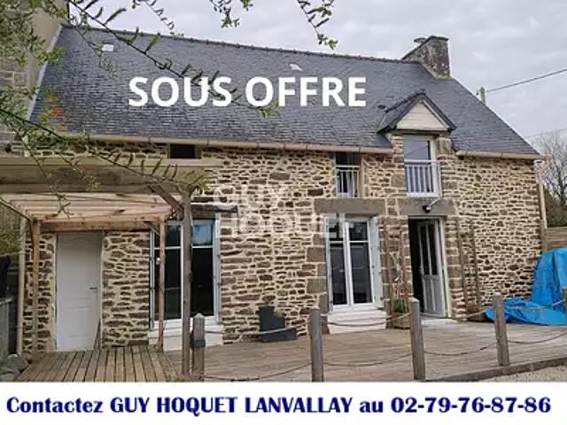 Saint Hélen 22100 Achat / Vente maison 5 pièces t5 terrasse parking
