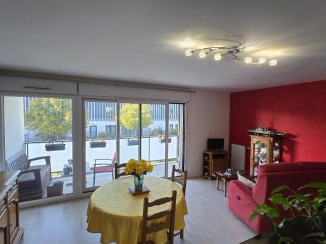 SAINT HERBLAIN Quartier Crémetterie, appartement de Type 3de 66 m² balcon garage