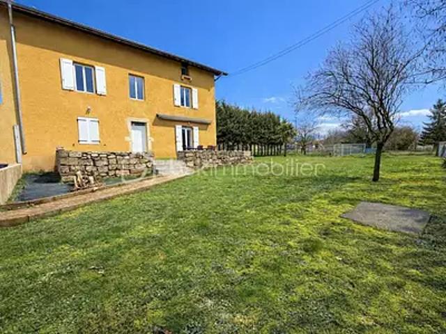 Saint Hilaire du Rosier 38840 Achat / Vente maison 5 pièces t5 terrasse
