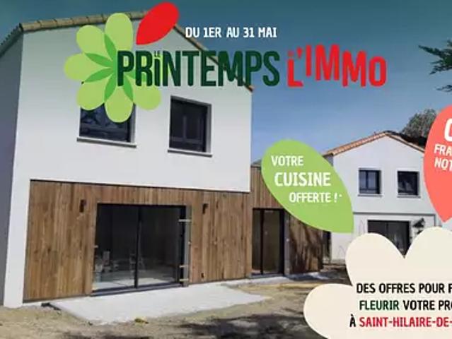 Saint Hilaire de Riez 85270 Programme neuf maison neuf à vendre 3 pièces PTZ
