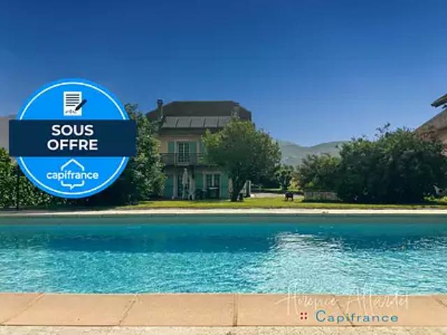 Saint Jeoire Prieuré 73190 Achat / Vente maison 5 pièces t5 piscine jardin