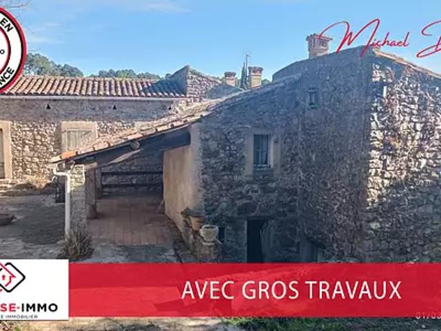Saint Jean du Pin 30140 Achat / Vente maison 5 pièces t5 terrasse parking