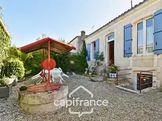 Saint Jean d'Angély 17400 Achat / Vente maison 3 pièces t3 jardin cave
