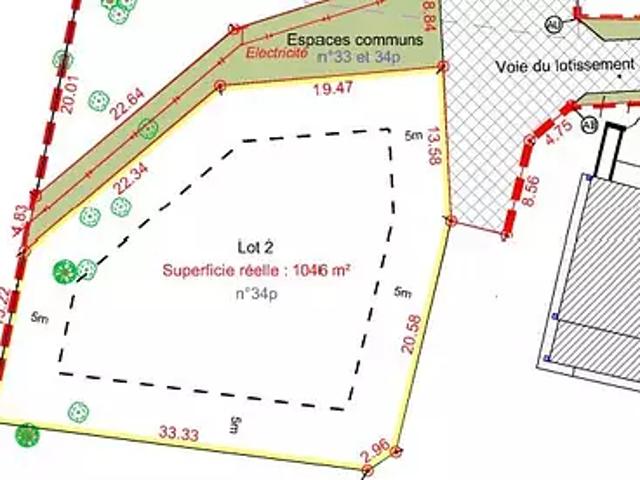 Saint Jean de Marsacq 40230 Achat / Vente terrain