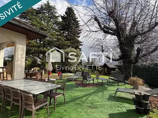 Saint Jean de Moirans 38430 Achat / Vente maison 7 pièces t7 parking
