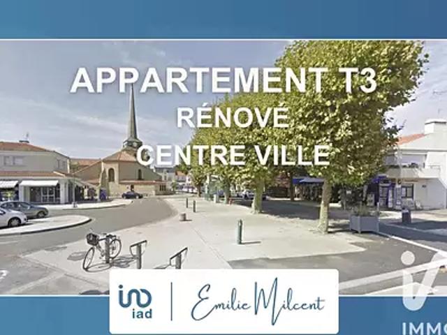 Saint Jean de Monts 85160 Achat / Vente appartement 4 pièces t4 parking