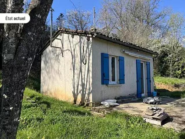 Saint Jean de Côle 24800 Achat / Vente maison 1 pièce t1 parking