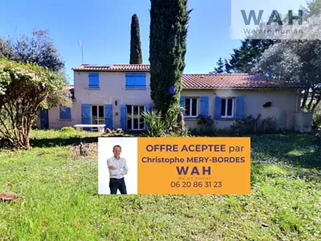 Saint Jean de Cornies 34160 Achat / Vente maison 5 pièces t5