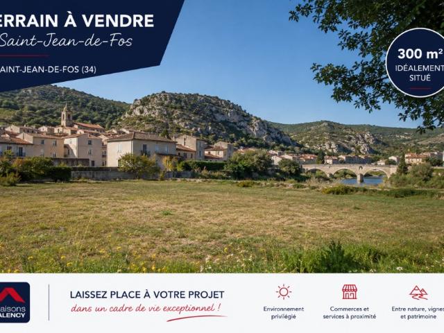 Saint Jean de Fos Vente Terrain 34