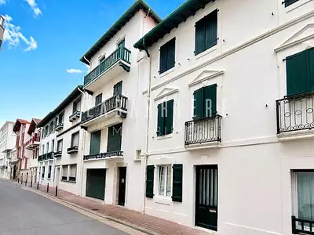 Saint Jean de Luz 64500 Achat / Vente appartement 1 pièce t1 au dernier étage