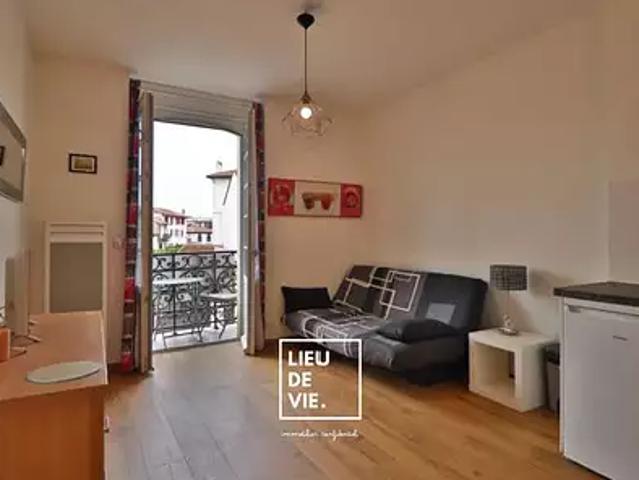 Saint Jean de Luz 64500 Achat / Vente appartement 1 pièce t1 balcon