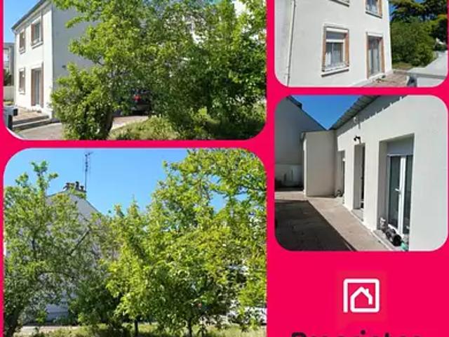 Saint Jean de la Ruelle 45140 Achat / Vente maison 6 pièces t6 jardin cave