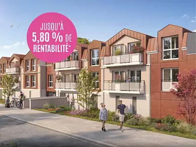 Saint Jean de la Ruelle 45140 Programme neuf appartement neuf à vendre t2 PTZ+ LMNP
