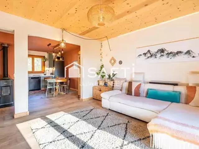 Saint Jean de Sixt 74450 Achat / Vente appartement 4 pièces t4 balcon parking