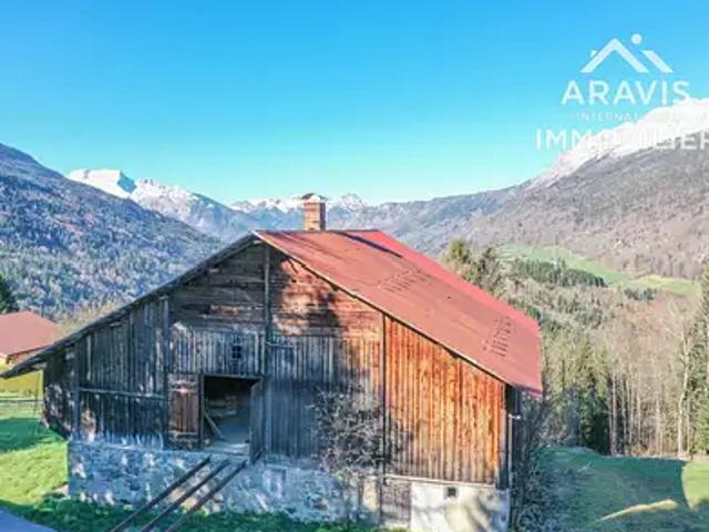 Saint Jean de Sixt 74450 Achat / Vente maison 6 pièces t6 jardin