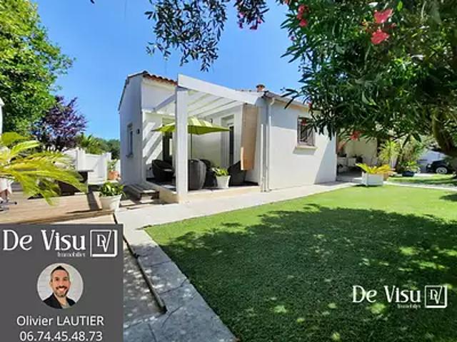 Saint Jean de Védas 34430 Achat / Vente maison 5 pièces t5 au dernier étage piscine