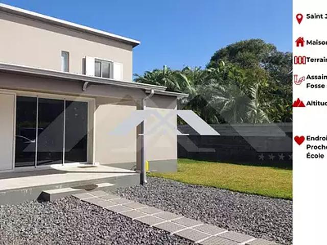 Saint Joseph 97480 Achat / Vente maison 5 pièces t5 parking