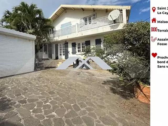 Saint Joseph 97480 Achat / Vente maison 5 pièces t5 piscine