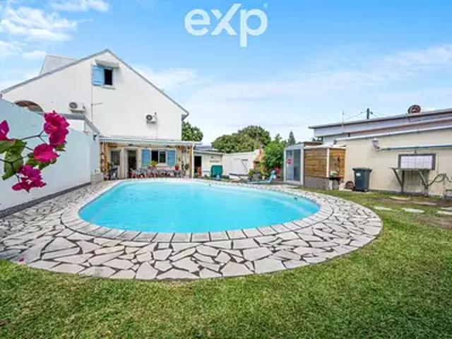 Saint Joseph 97480 Achat / Vente maison 6 pièces t6 piscine