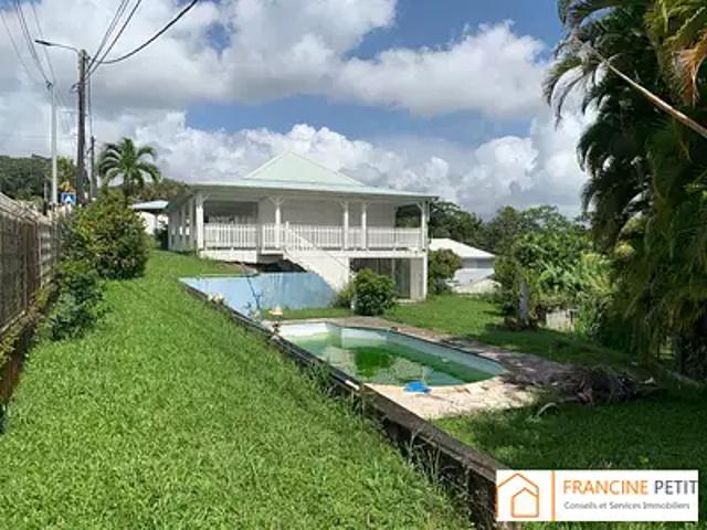 Saint Joseph 97212 Achat / Vente maison 4 pièces t4 piscine terrasse