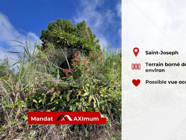 Saint Joseph Vente Terrain 97