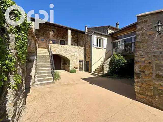Saint Julien du Serre 07200 Achat / Vente maison 7 pièces t7 terrasse cave