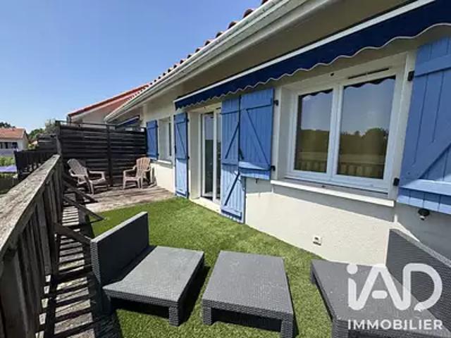 Saint Julien en Born 40170 Achat / Vente appartement 3 pièces t3 au dernier étage parking