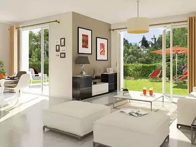 Saint Julien en Genevois 74160 Achat / Vente appartement 4 pièces t4 terrasse
