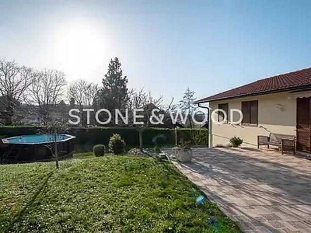 Saint Julien en Genevois 74160 Achat / Vente maison 4 pièces t4 piscine
