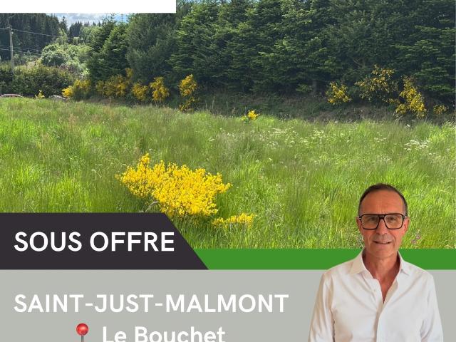 Saint Just Malmont Vente Terrain 43