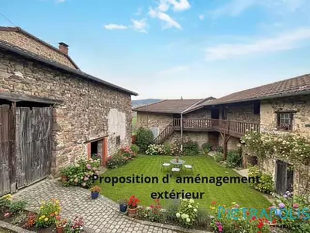 Saint Just d'Avray 69870 Achat / Vente maison 7 pièces t7