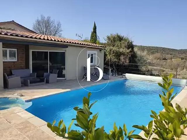 Saint Just et Vacquières 30580 Achat / Vente maison 8 pièces t8 piscine terrasse